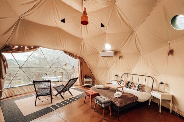 Award-winning Glampsite Cerchio del Desiderio Could Be Yours