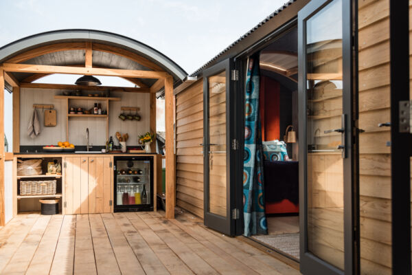Blackdown Shepherd Huts launches new Fusion Brace at The Glamping Show